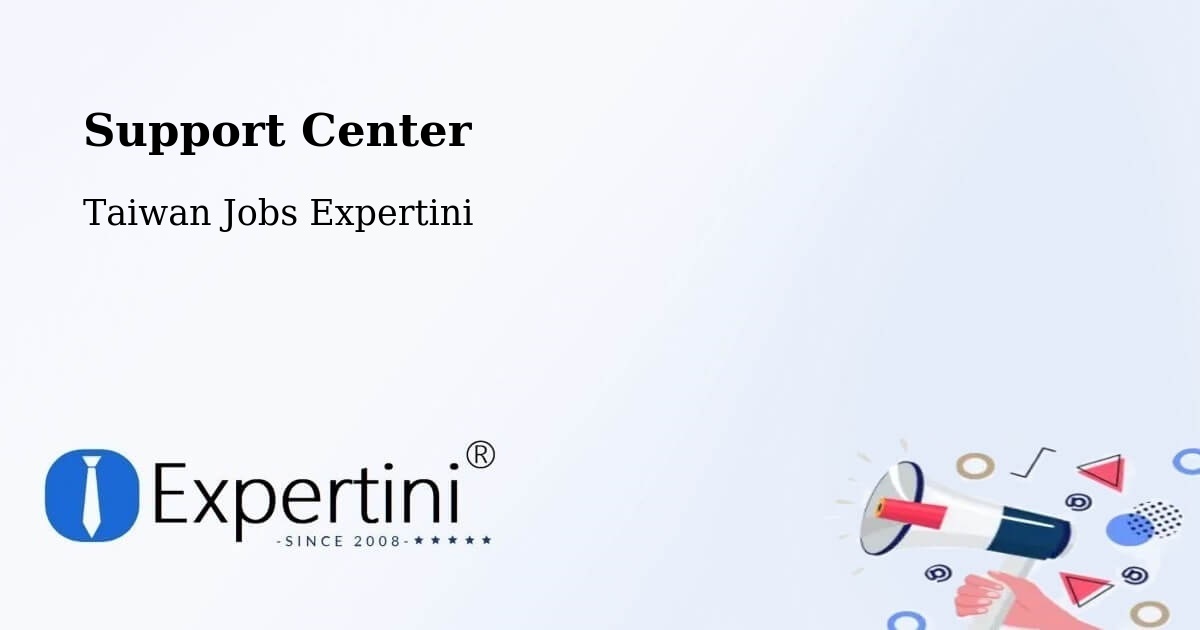 Support Services – Nangan - Taiwan Jobs Expertini